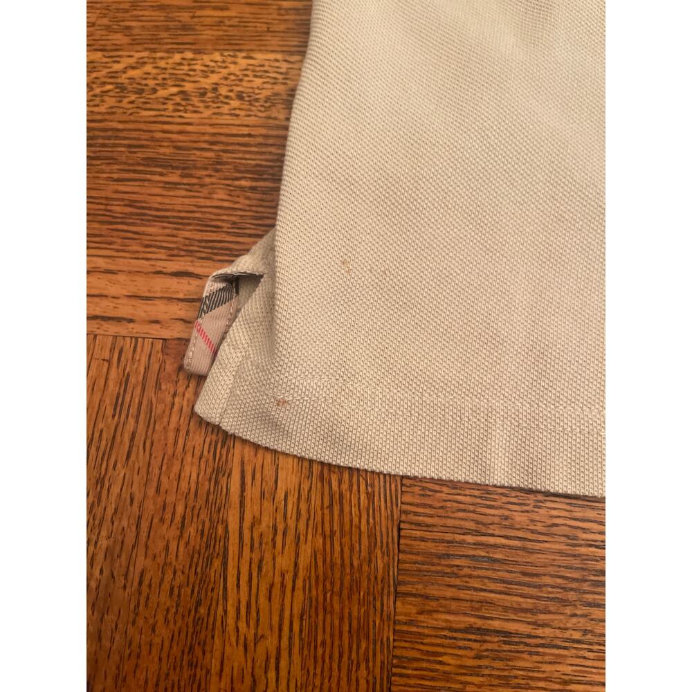 Burberry cotton piqué polo shirt L - Picture 7 of 8